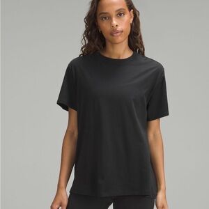 lululemon athletica Black All Yours Cotton T-Shirt 6